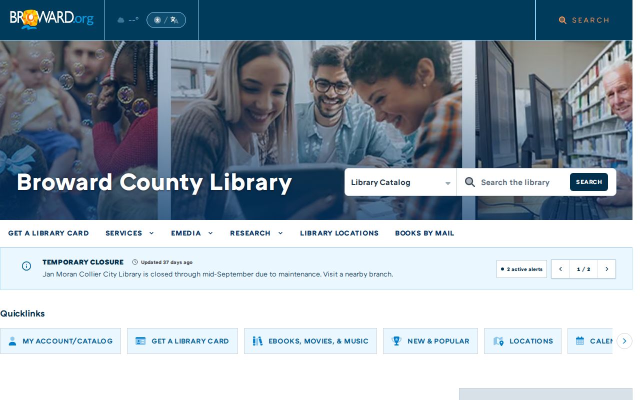 Broward Library Historical Archives page for Hallandale Beach city directory research