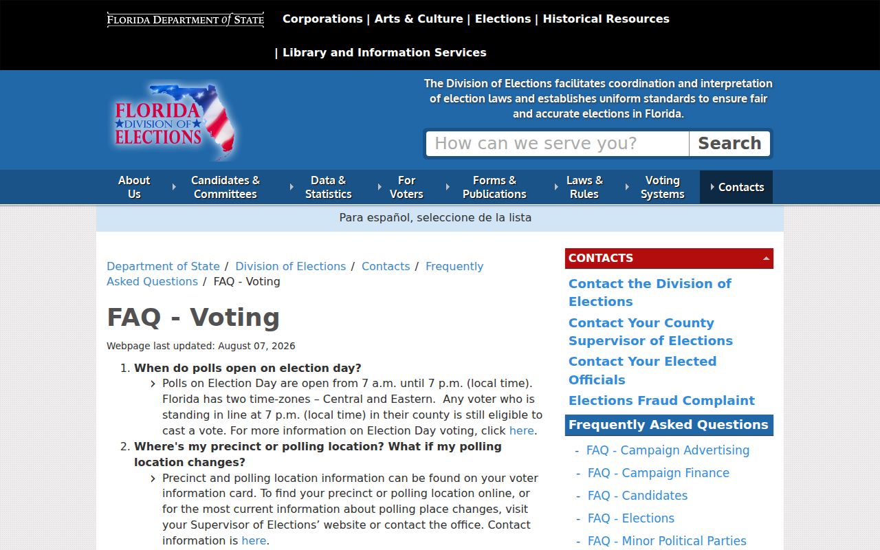 Hallandale Beach ZIP code directory Florida protected voter guidance